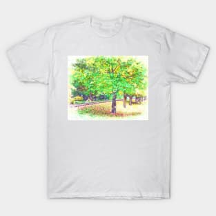 The Tracks Through The Trees T-Shirt